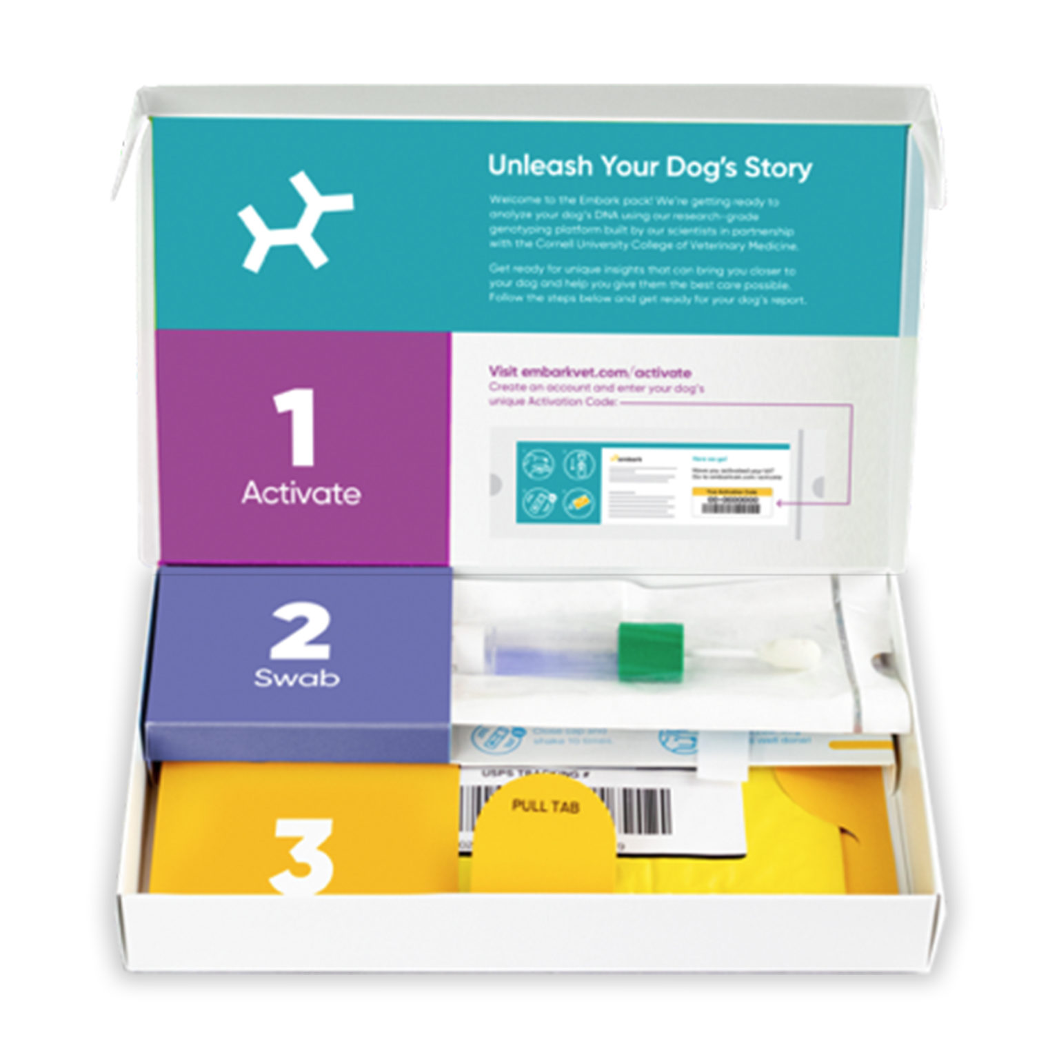 Dog DNA Test Embark Breed + Health Kit